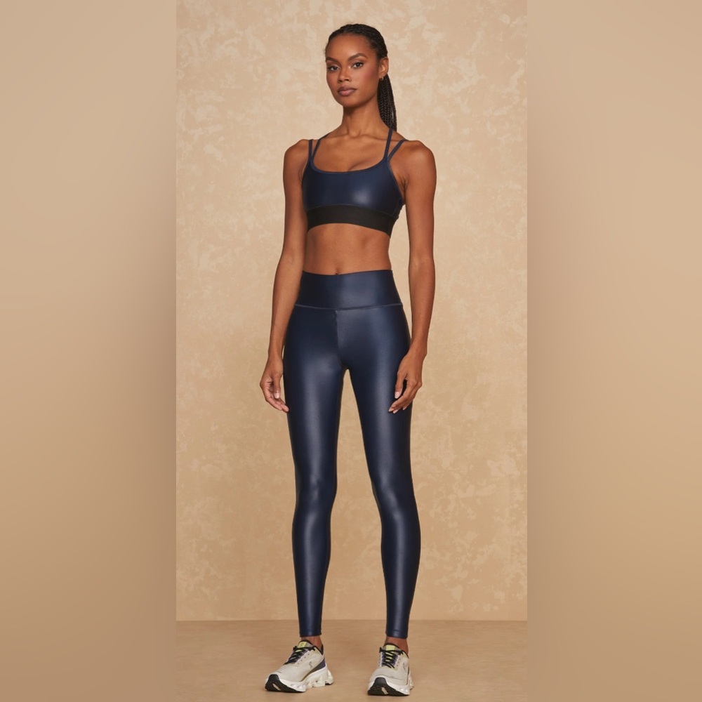 Noli Yoga Liquid Leggings - Navy (size S)